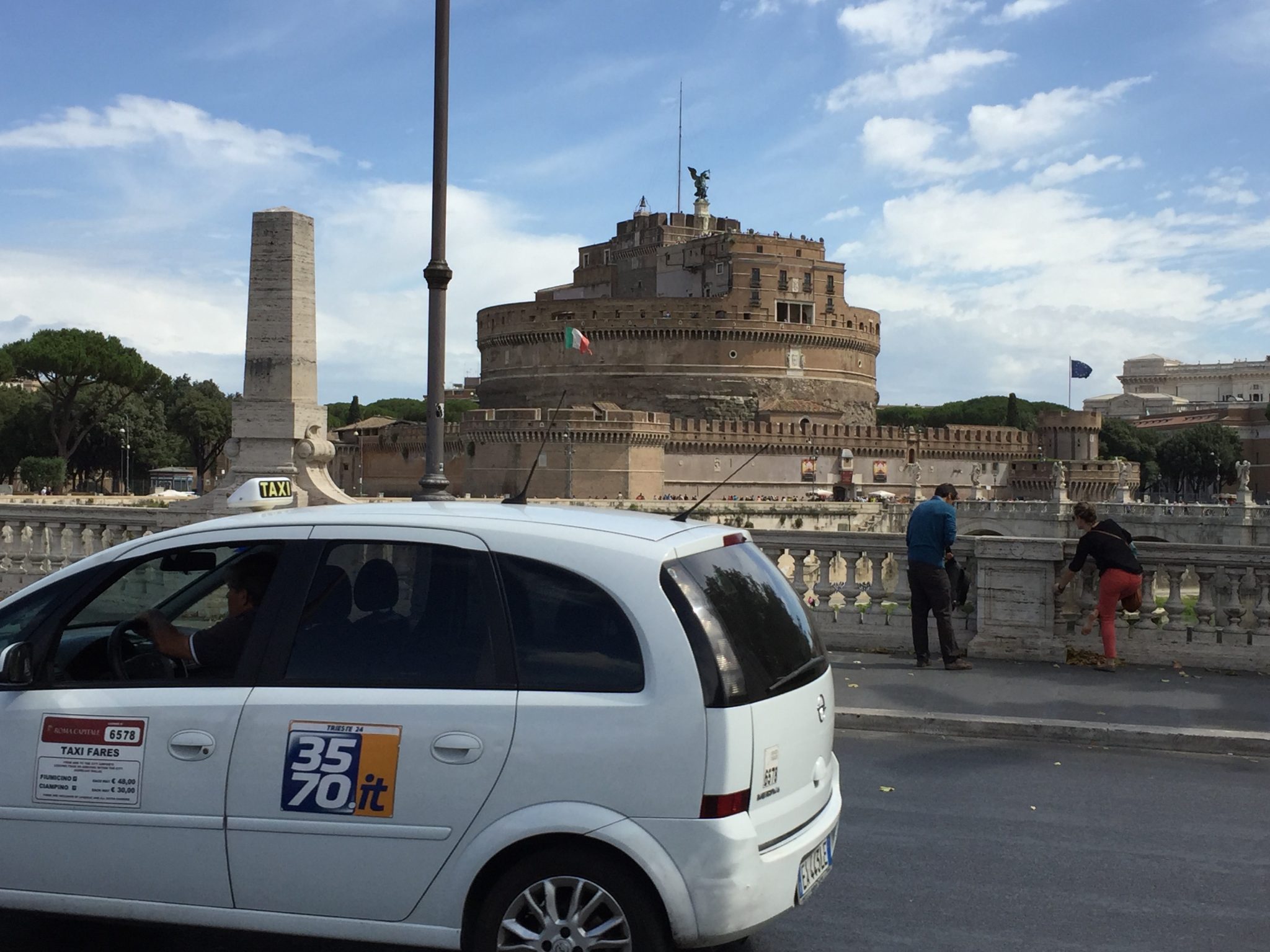 Taxi i Rom