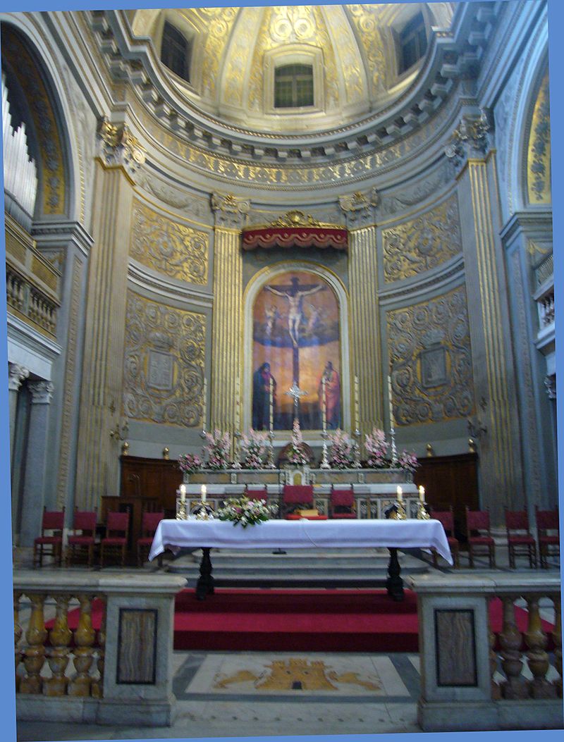 14 Högaltaret Santa Maria di Monserrato